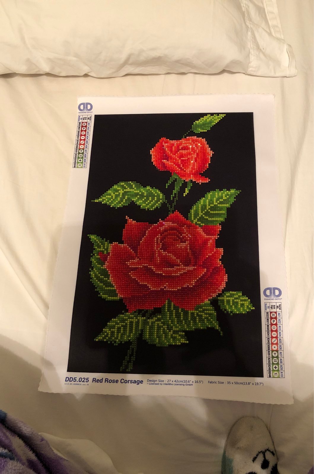 Completed diamond painting
