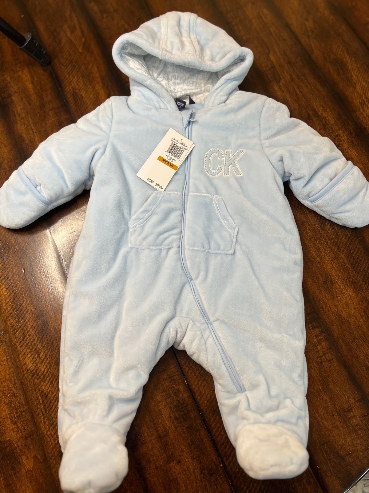 Calvin Klein Newborn One Piece