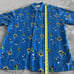 Disney Hawaiian Aloha Men's Short Sleeve Shirt Size Medium Color Blue