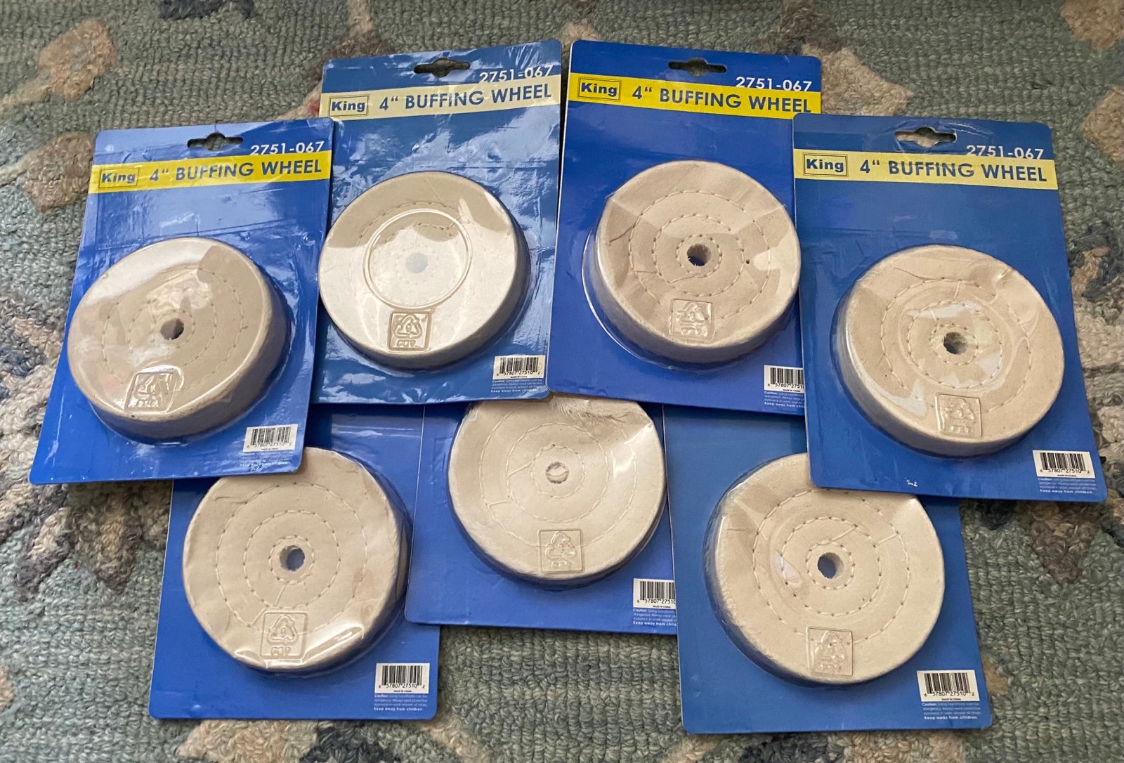 Lot of Brand New 4” Buffing Wheel package