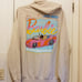 BARBIE Tan Fleece Graphic Hoodie Sweatshirt Sz XL NWOT