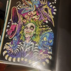 Beetle juice print /poster