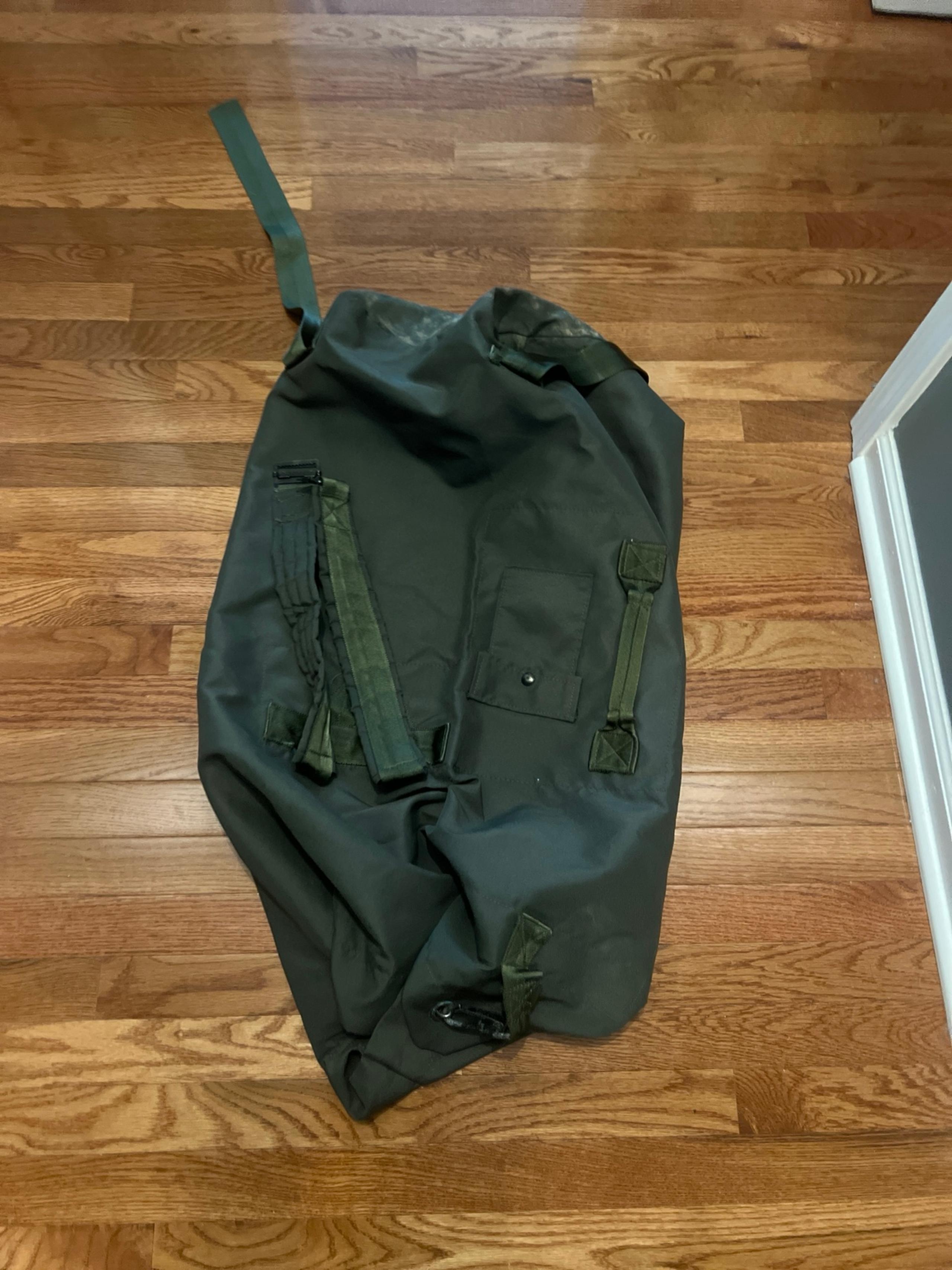 Army Duffel Bag Back-Pack Straps & Handle