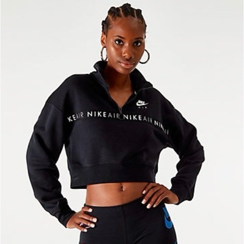 Nike Air Women’s Crop Top Zip Sweatshirt Size XL