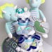 Twins Dinosaurs Diaper Cake, Baby Shower Gift