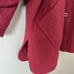 J. Jill 100% Wool Coat Kimono Sleeves Merlot Button-down Size S Fit To Xl NWOT