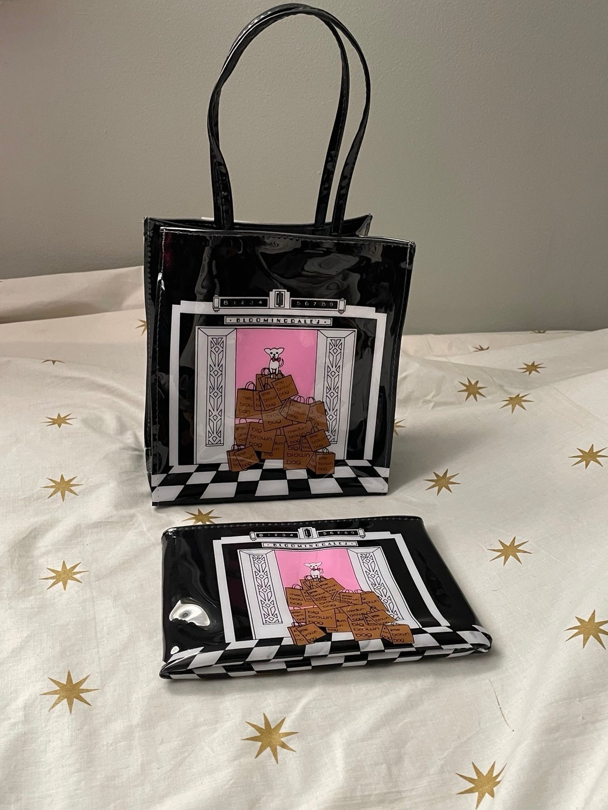 Bloomingdales Small Dog / Elevator Tote Bag and Case