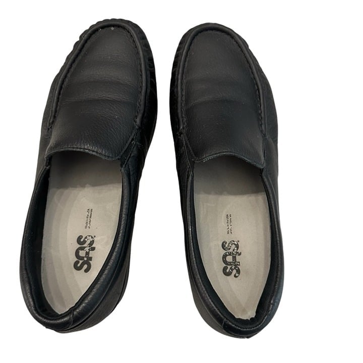 SAS Women’s Black TripPad Comfort Soft Step Loafer Slip-On Shoes Size 9.5 GUC
