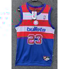 Nike Washington Bullets Michael Jordan #23 Jersey Size Small