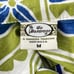 Tapa Tribal Tiki Honu Go Barefoot M/L Hawaiian Shirt Med 46 x 29 Mens Reverse US