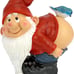 Garden Gnome Statue, Medium 8 Inch, Polyresin, Full Color