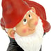 Garden Gnome Statue, Medium 8 Inch, Polyresin, Full Color