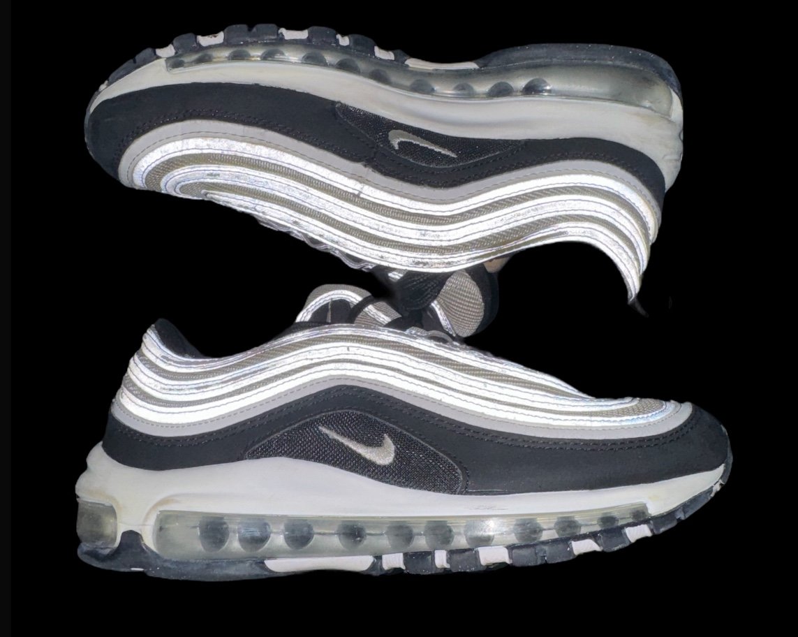 Nike Air Max 97 GS 'Black Iron Grey'