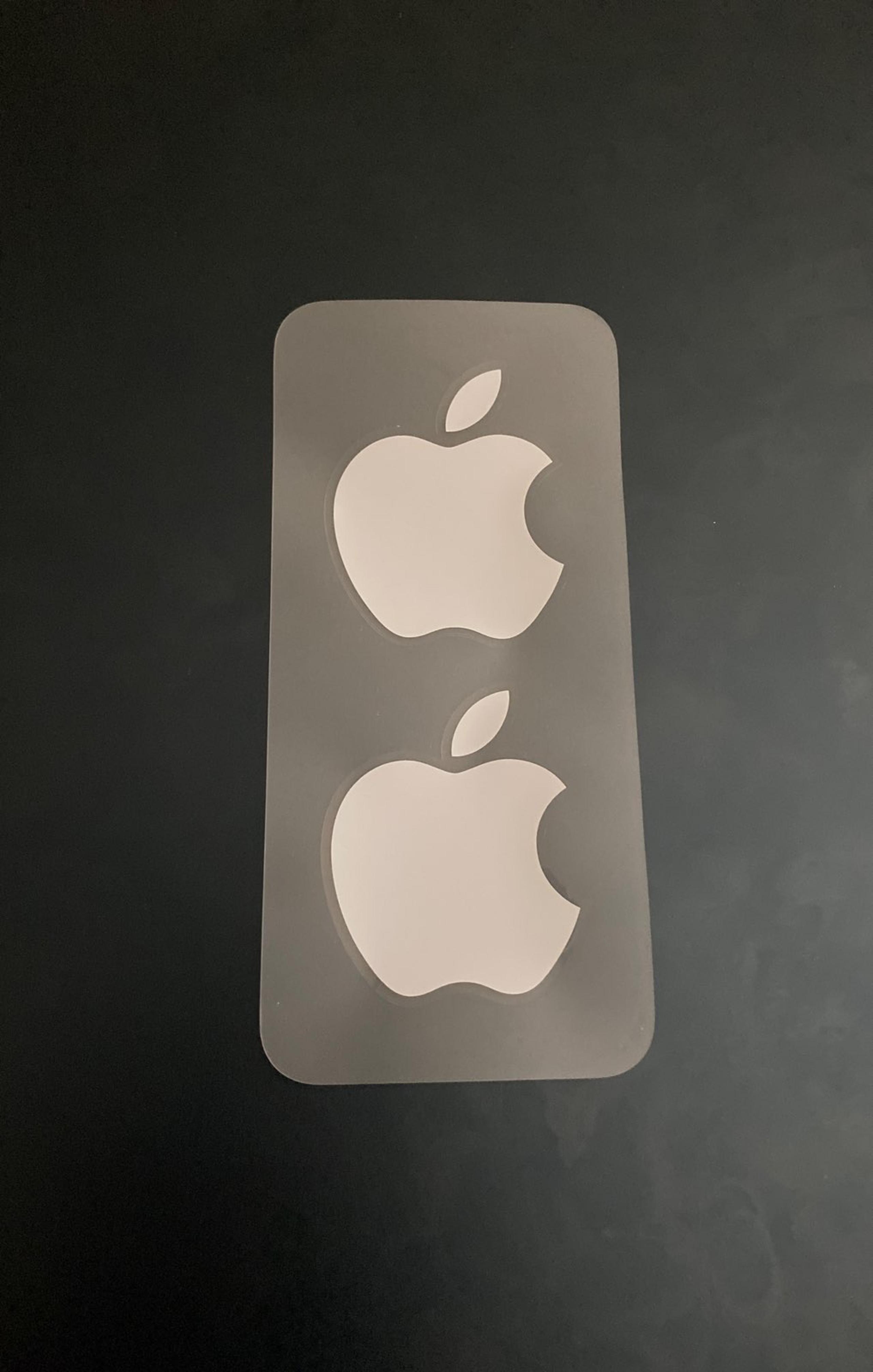 Genuine apple decal