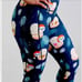 **RARE** Feed Me Fight Me Christmas Santa Sloth Leggings, Size L