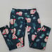 **RARE** Feed Me Fight Me Christmas Santa Sloth Leggings, Size L