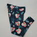**RARE** Feed Me Fight Me Christmas Santa Sloth Leggings, Size L