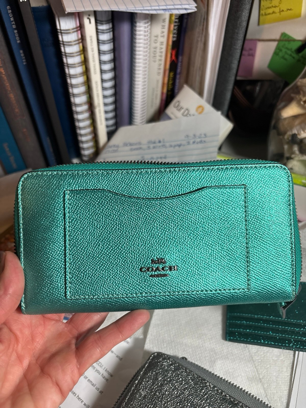 Coach Sea Glass Wallet