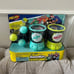 Nerf Dude Perfect Lot of 3 (Basketball, Football, and HoverKup) - All Brand New!