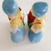 Vintage Ceramic Dutch Girl Tulip planters