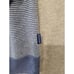 Vineyard Vines Men XL Boathouse Tipping 1/4 Zip Merino Wool Striped Blue Sweater