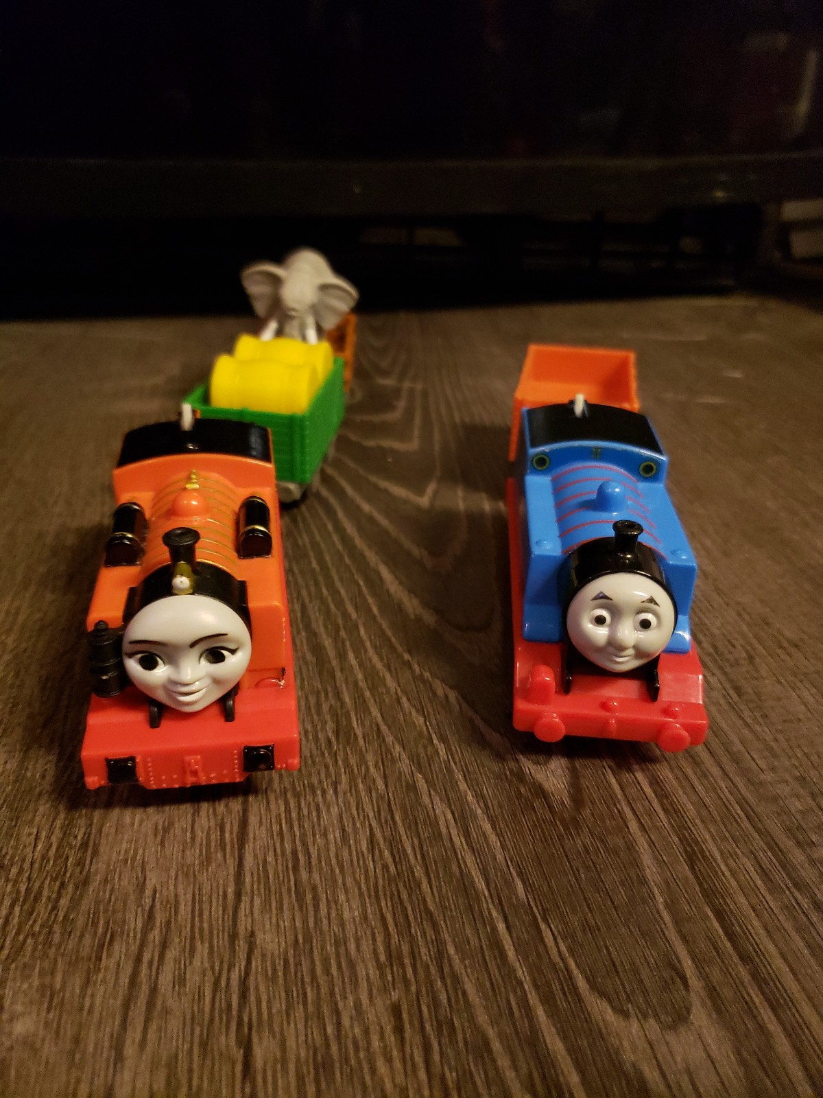 Thomas trains- Nia, elephant and Thomas