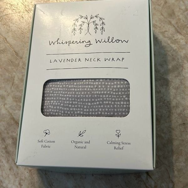 Whispering Willow Lavender Neck Wrap