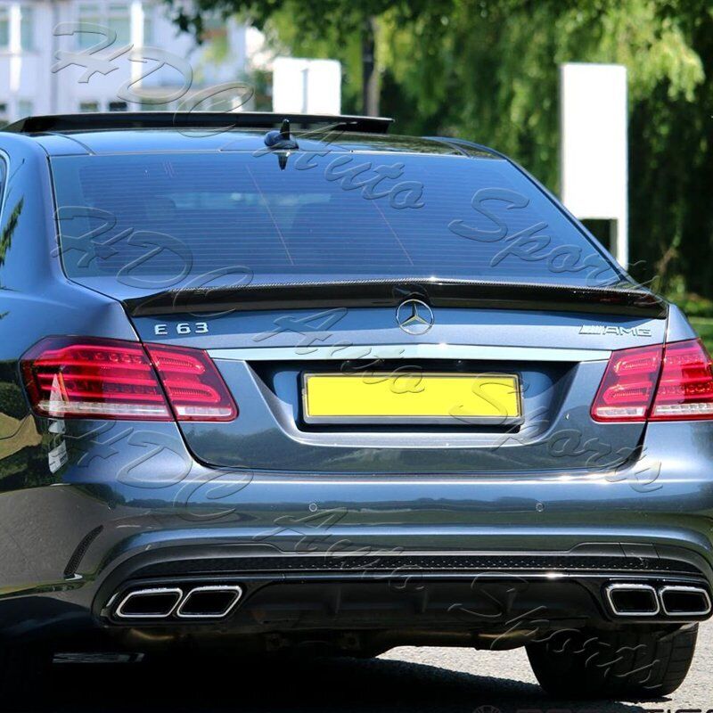 For 2010-2016 Mercedes E-Class W212 VT-Style Real Carbon Fiber Trunk Spoiler