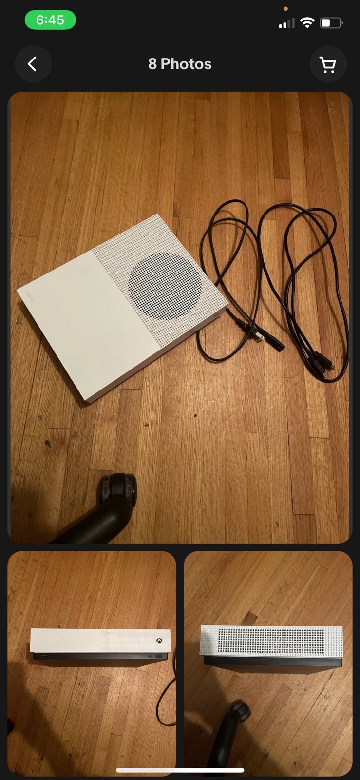 Microsoft Xbox One S White 500 GB Console
