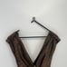 Ramy Brook Sparkle Viona Belted Metallic Gold One Piece Swimsuit In Sun Sparkle