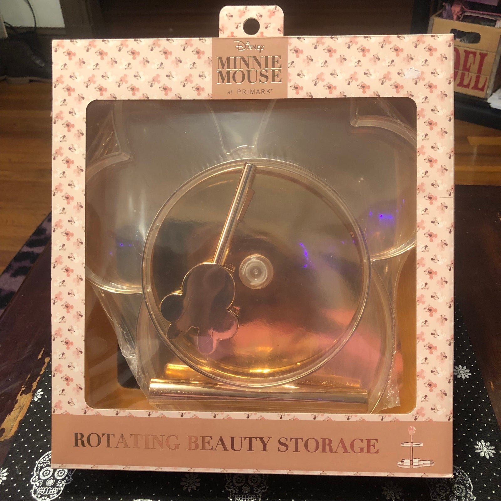 Disney Minnie Mouse Rotating Beauty Organizer