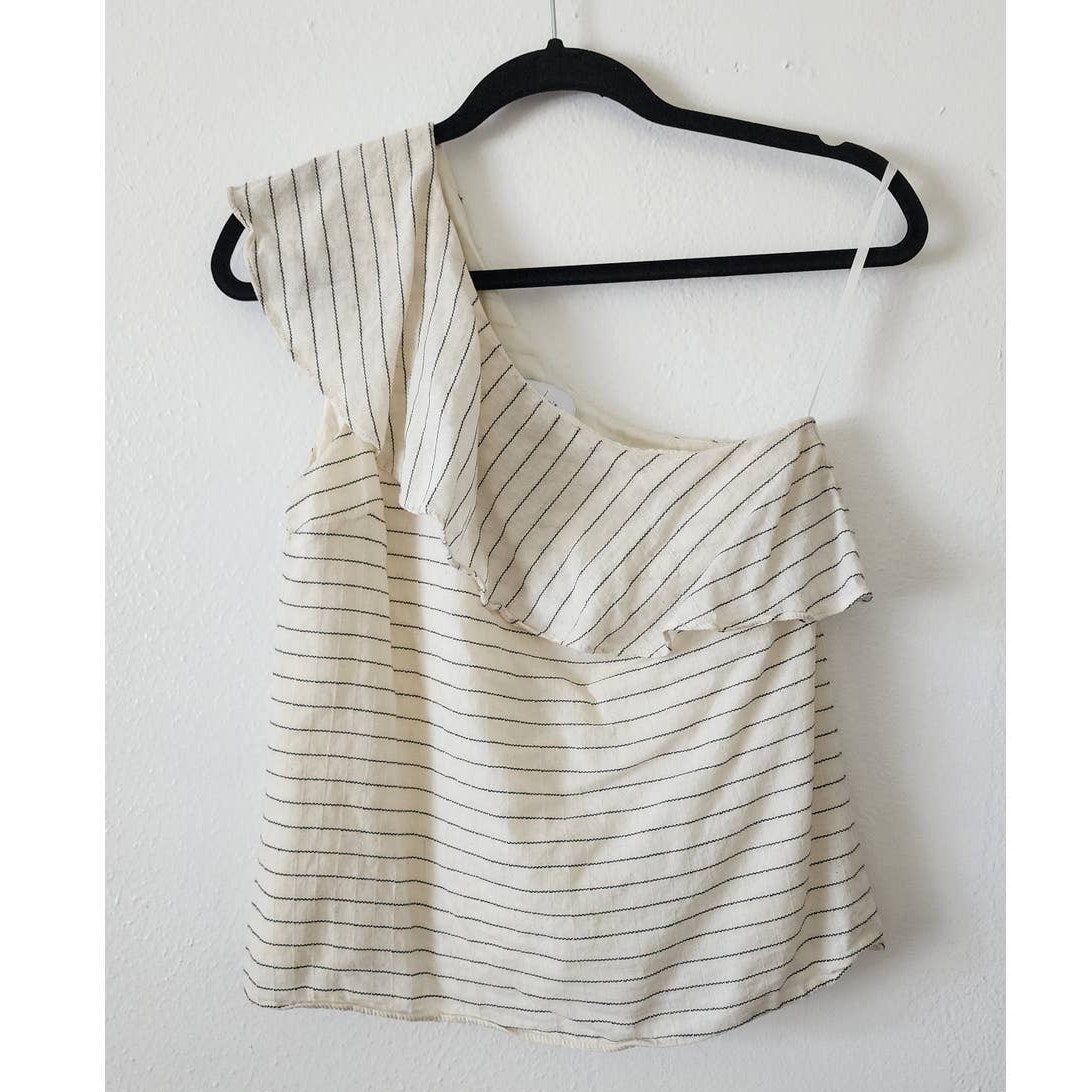 L’Academie The Cecile One Shoulder Top