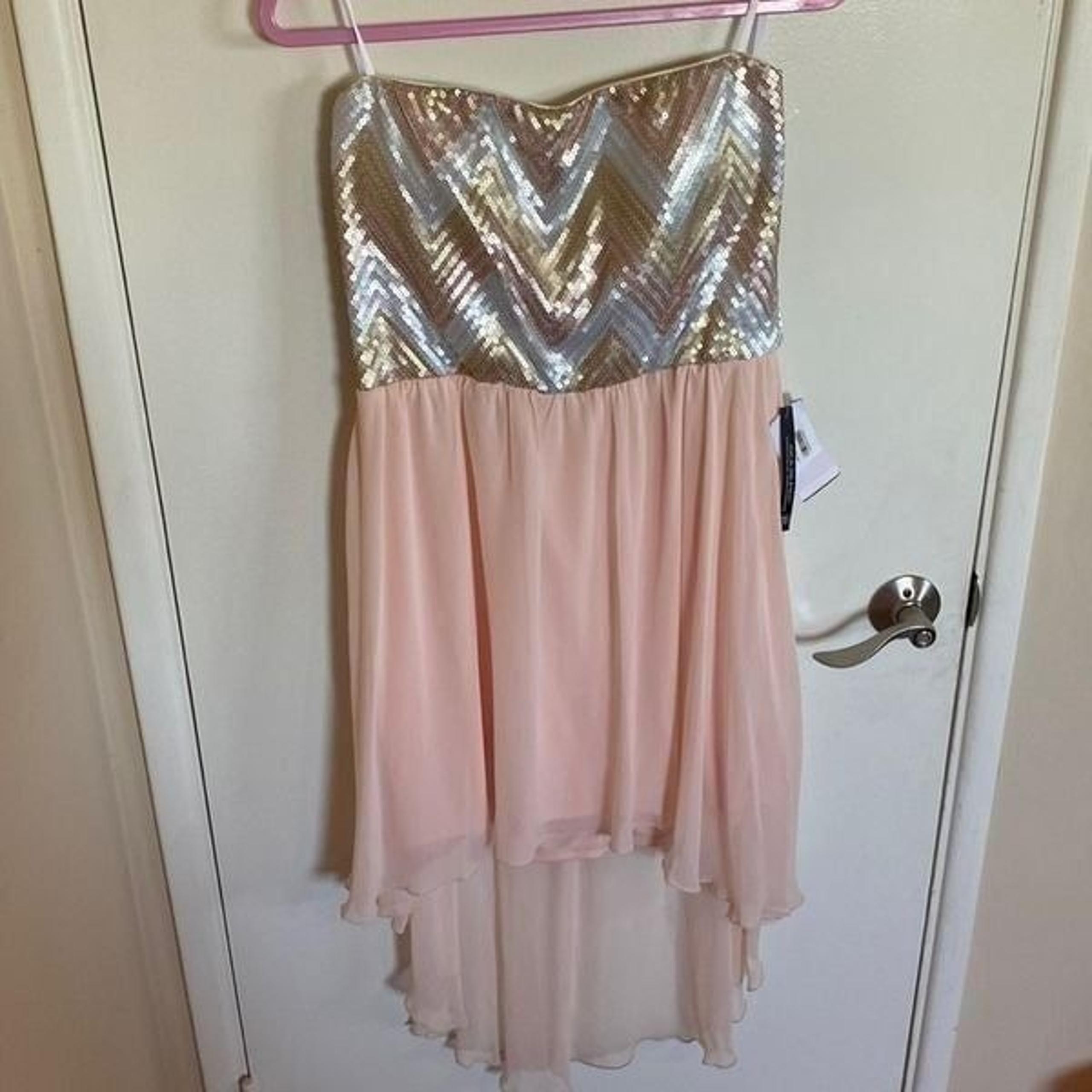 NWT- As U Wish-Sequin Hilow sleeveless dress size XL