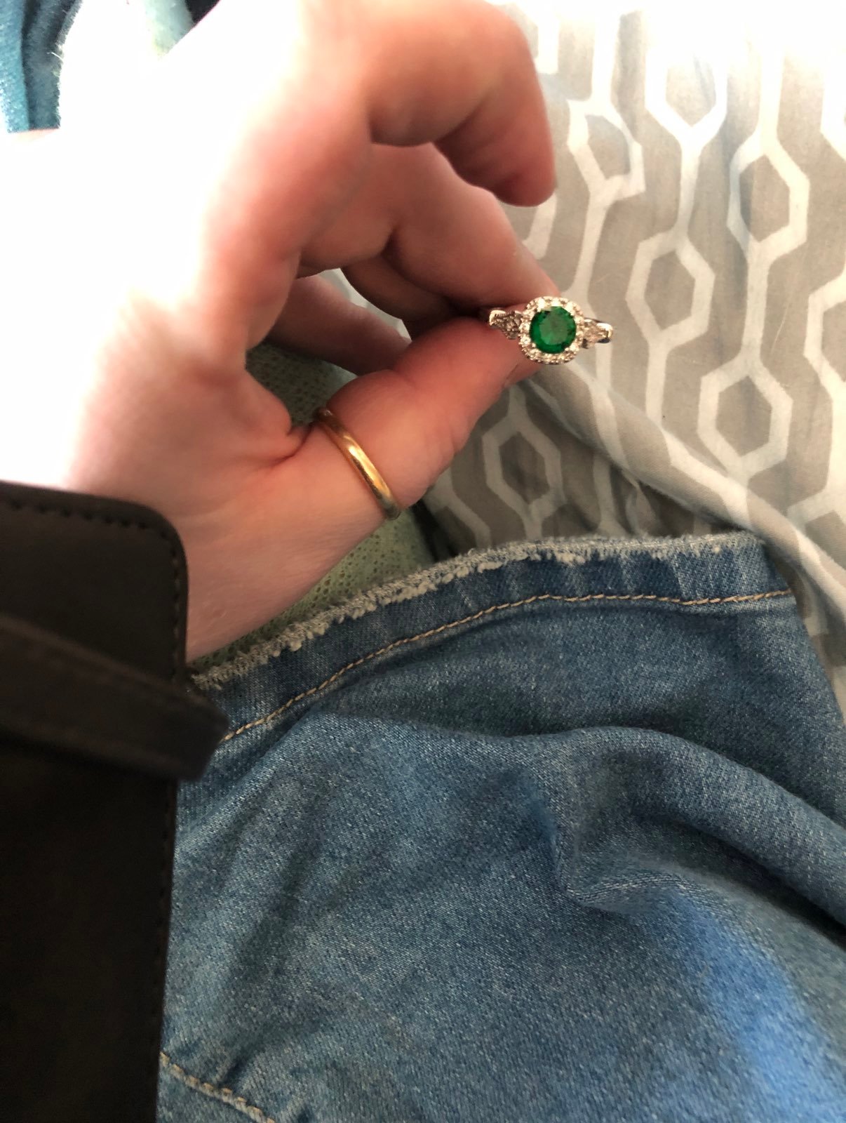 Emerald ring