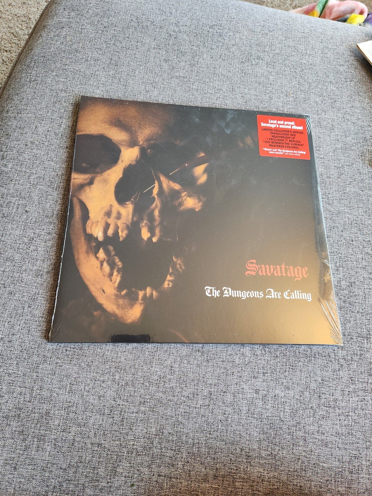 Savatage ‎- The Dungeons Are Calling LP red Vinyl Album NEW Heavy Metal Record