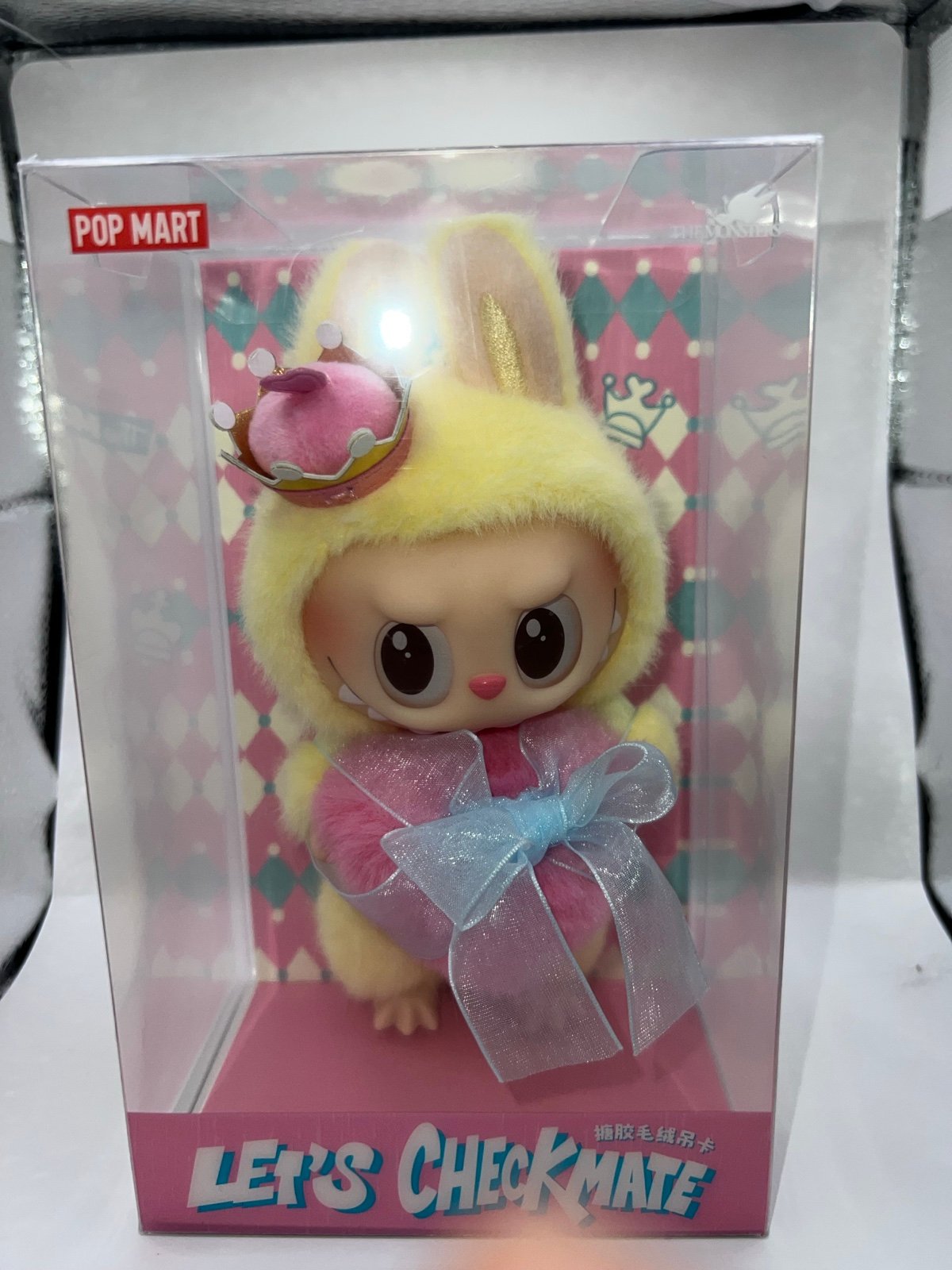 Let’s Checkmate Labubu Plush Pendant