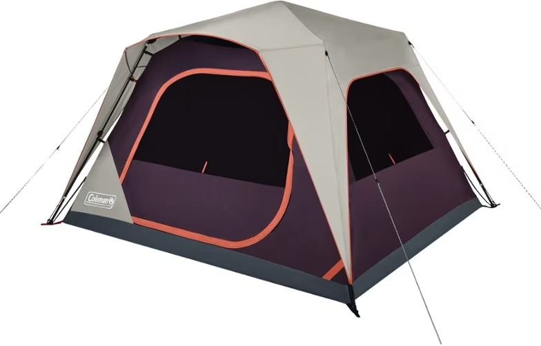 Coleman  Skylodge 6-Person Instant Tent, Color: Blackberry