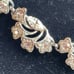 VTG Bogoff rhinestone necklace 13”-16”