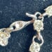VTG Bogoff rhinestone necklace 13”-16”