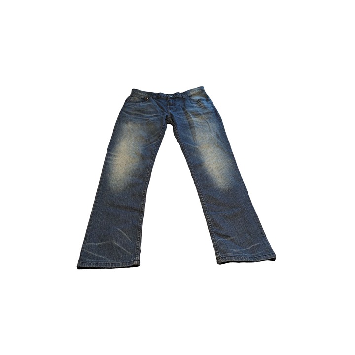INC International Concepts Men's Stretch Slim Straight Jeans Blue Size 33X31