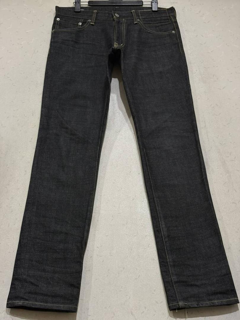 Visvim social sculpture denim pants, dark blue