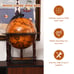 23 Globe Bar Wine Cabinet with 16th Century Nautical Map