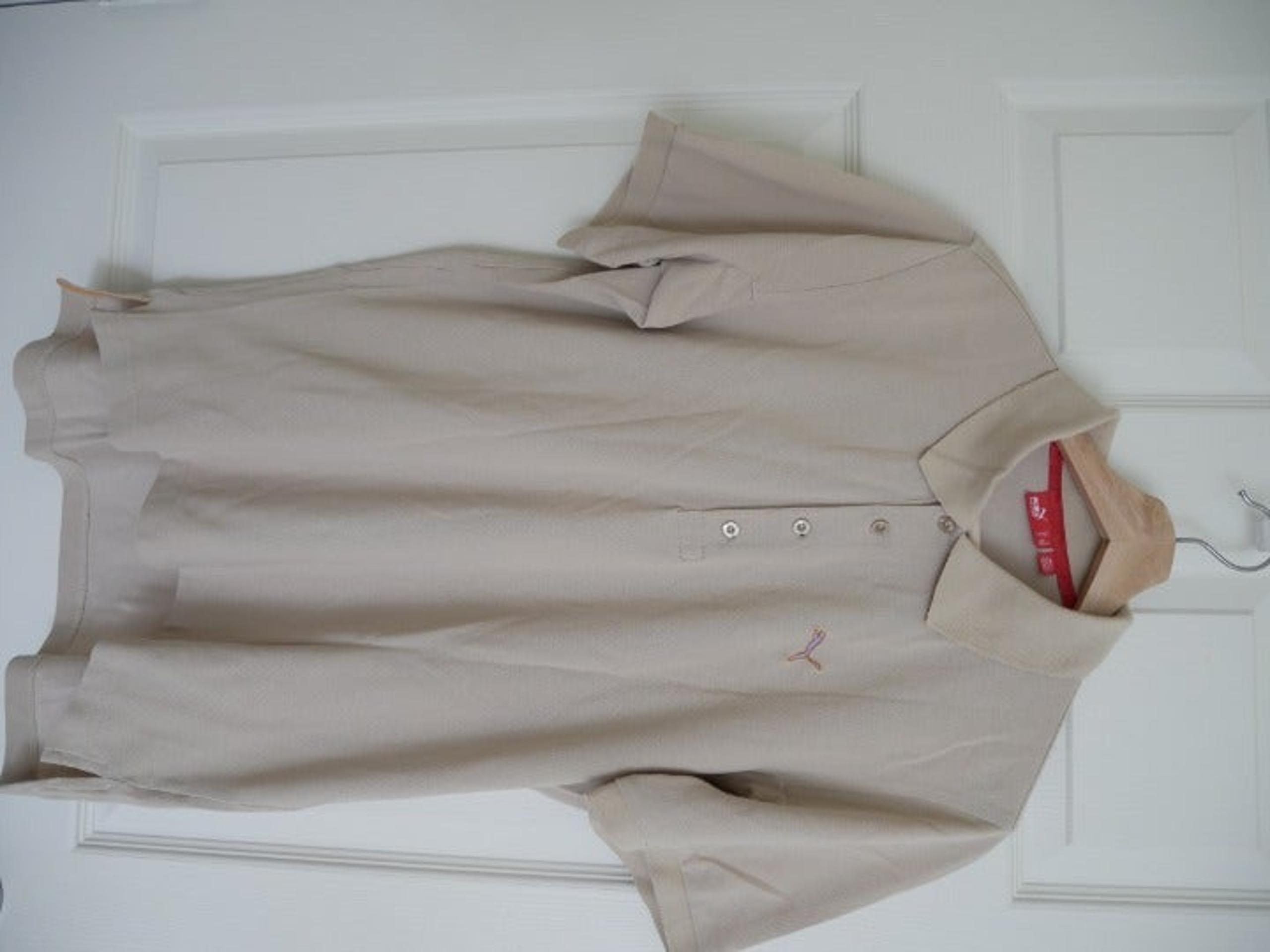 Puma Golf Men's Polo Shirt Khaki Size M