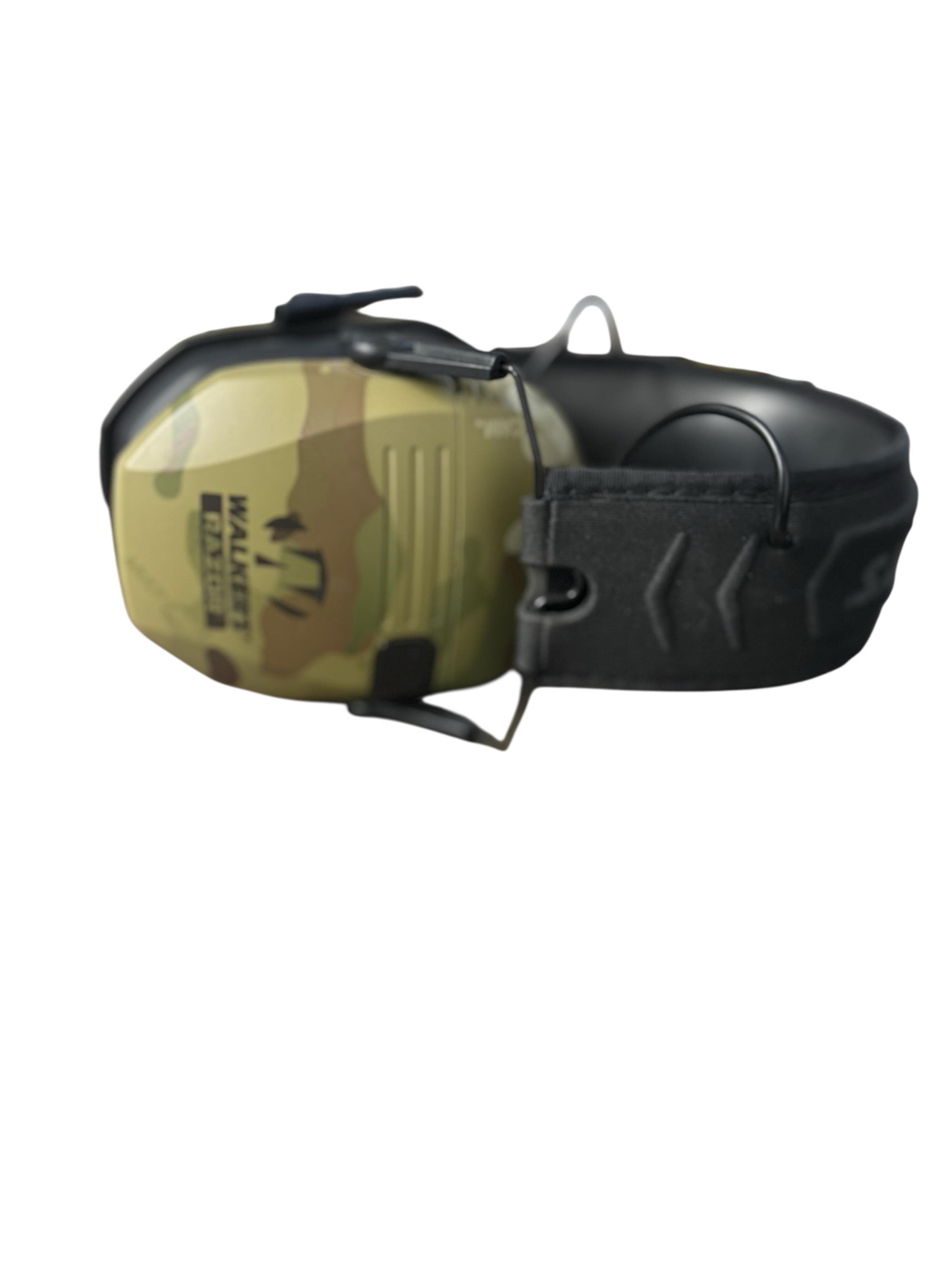 Walker’s Razor Slim Electronic Earmuffs in Multicam Camo UniSize Like New