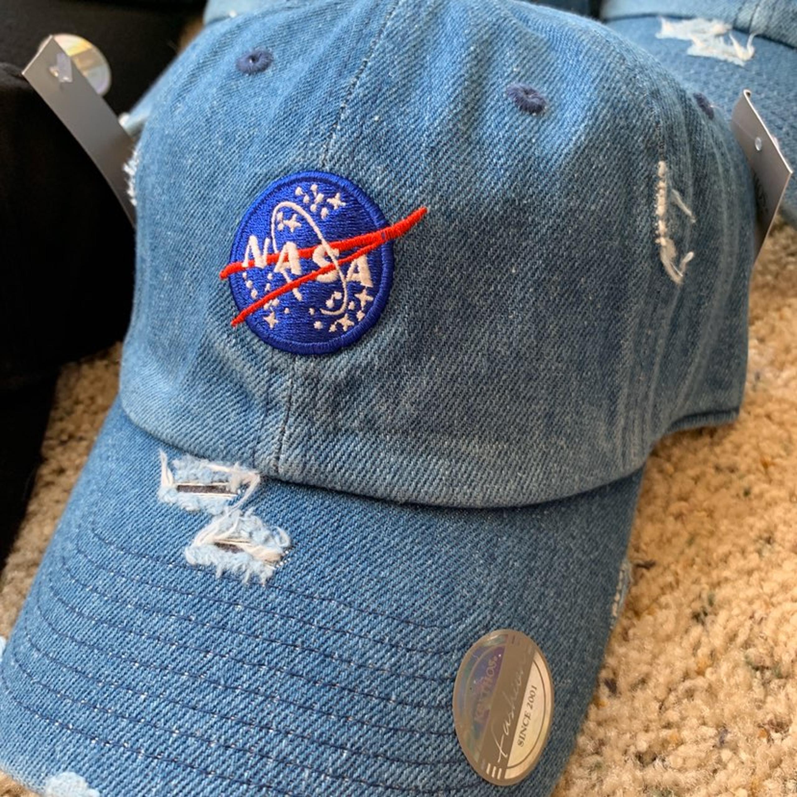 New! Nasa Denim Hat