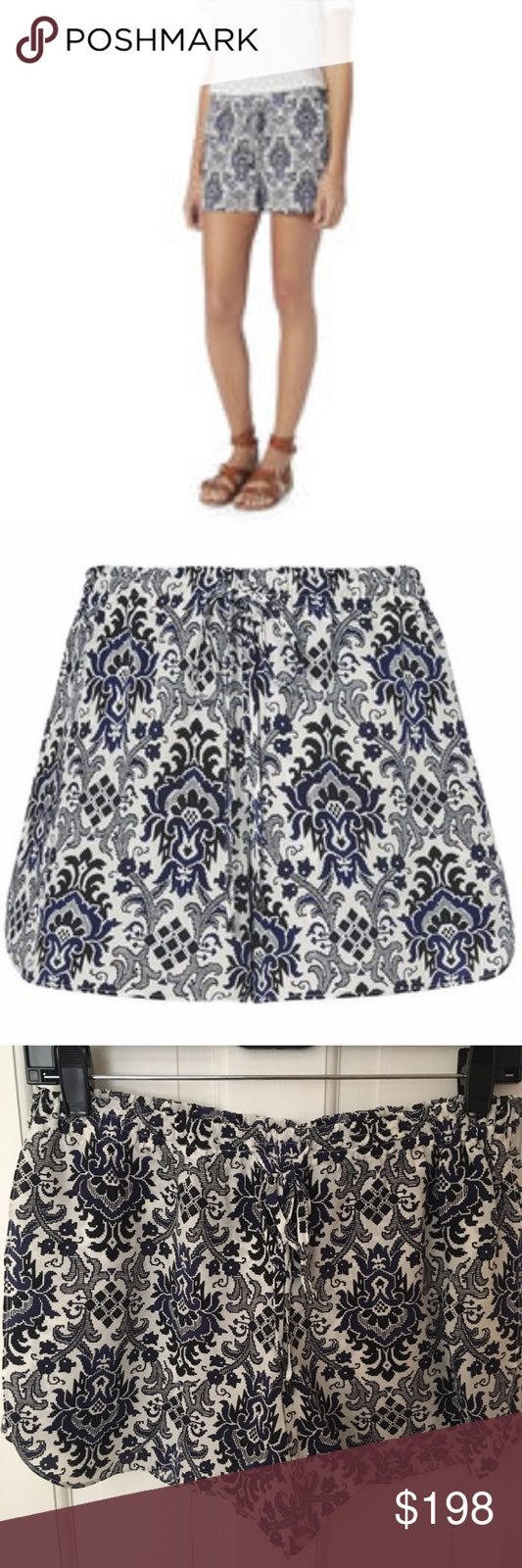 Intermix Silk Lounge Shorts