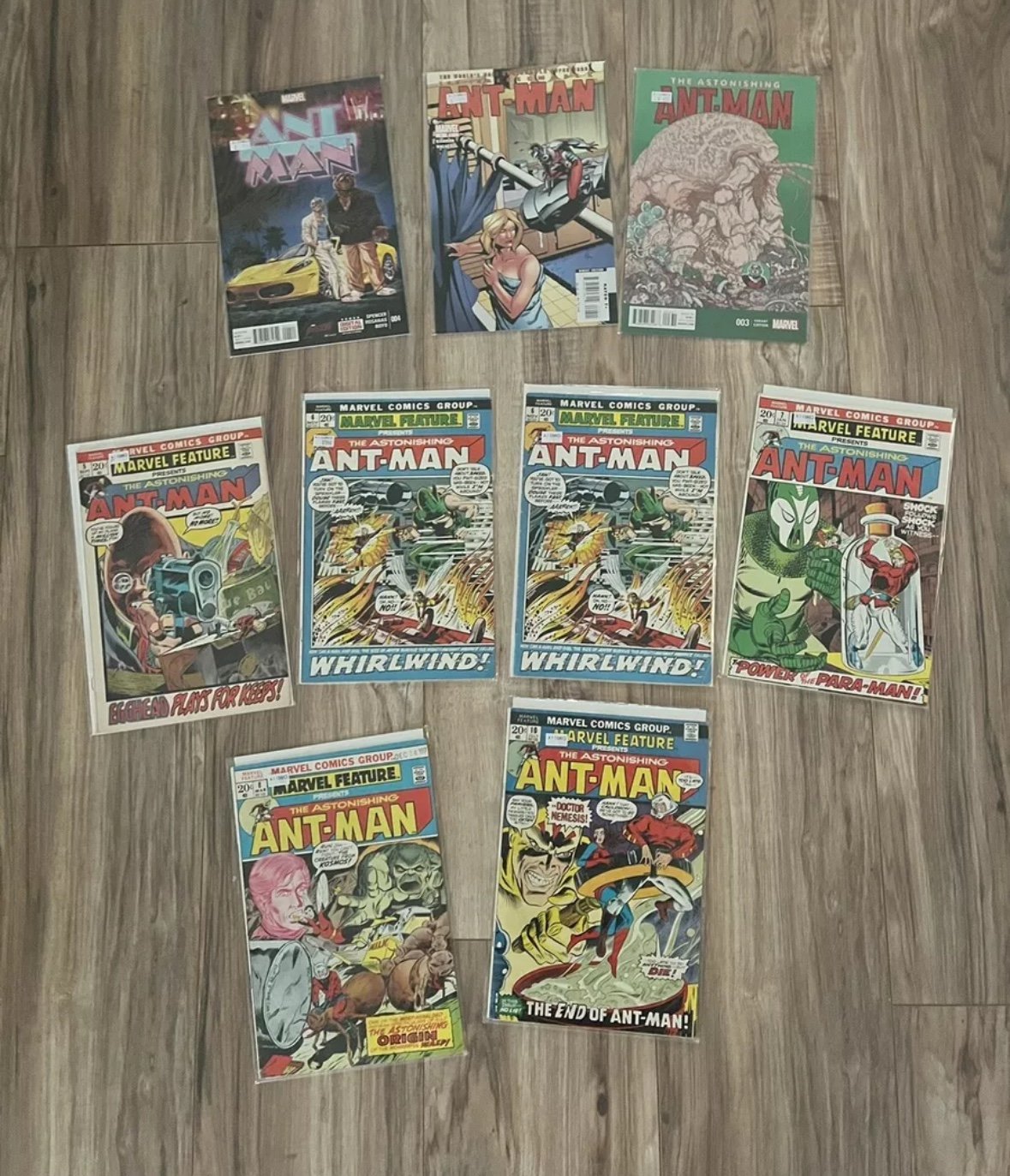 Marvel comics ant man comic lot of 9 comics
