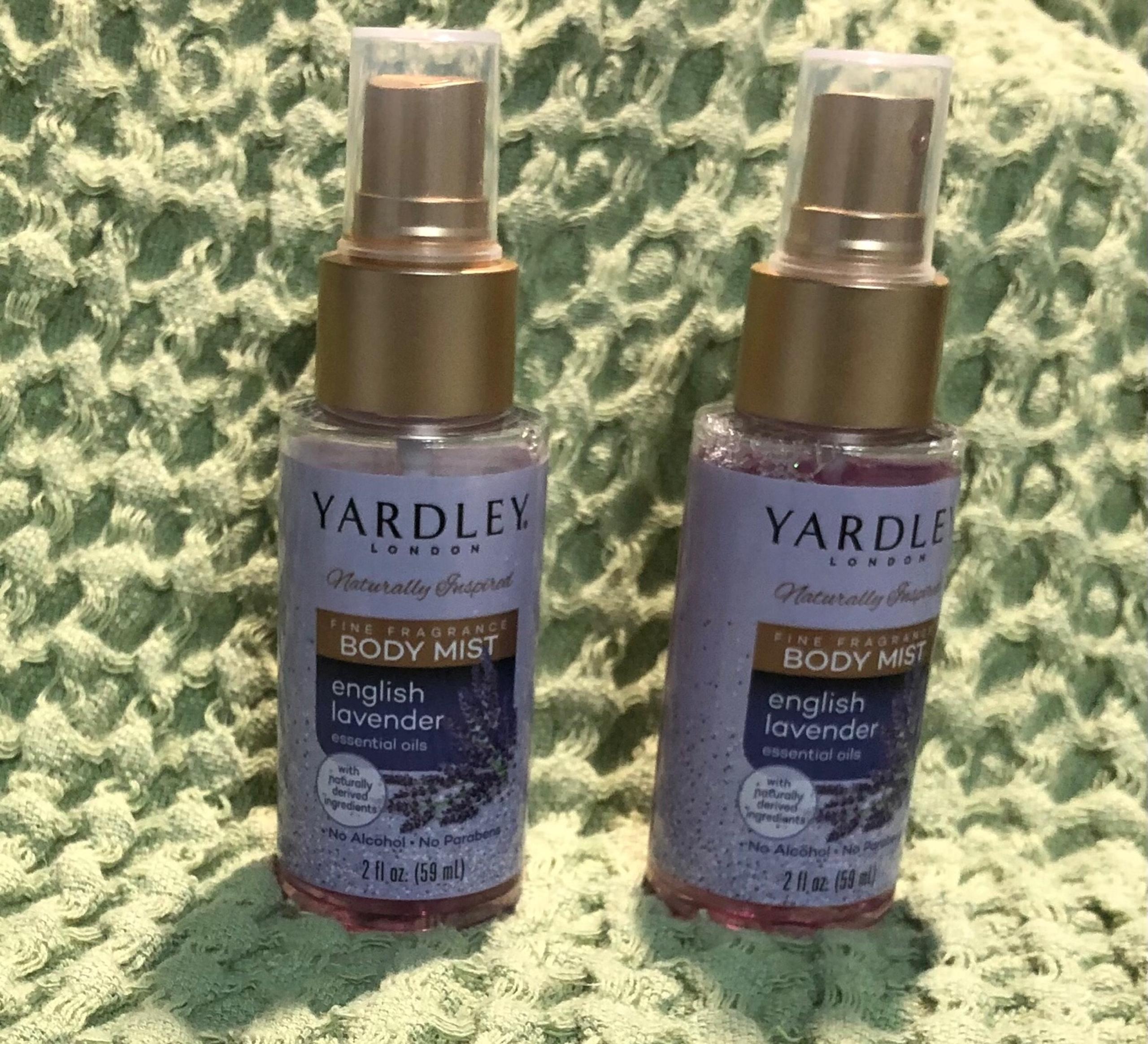 2 PK Yardley London English Lavender Body Mist.2oz each.