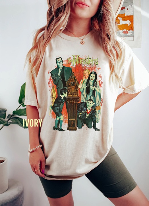The Munster Comfort Colors Tshirt Halloween Shirt Frankenstein Tee The Munster T