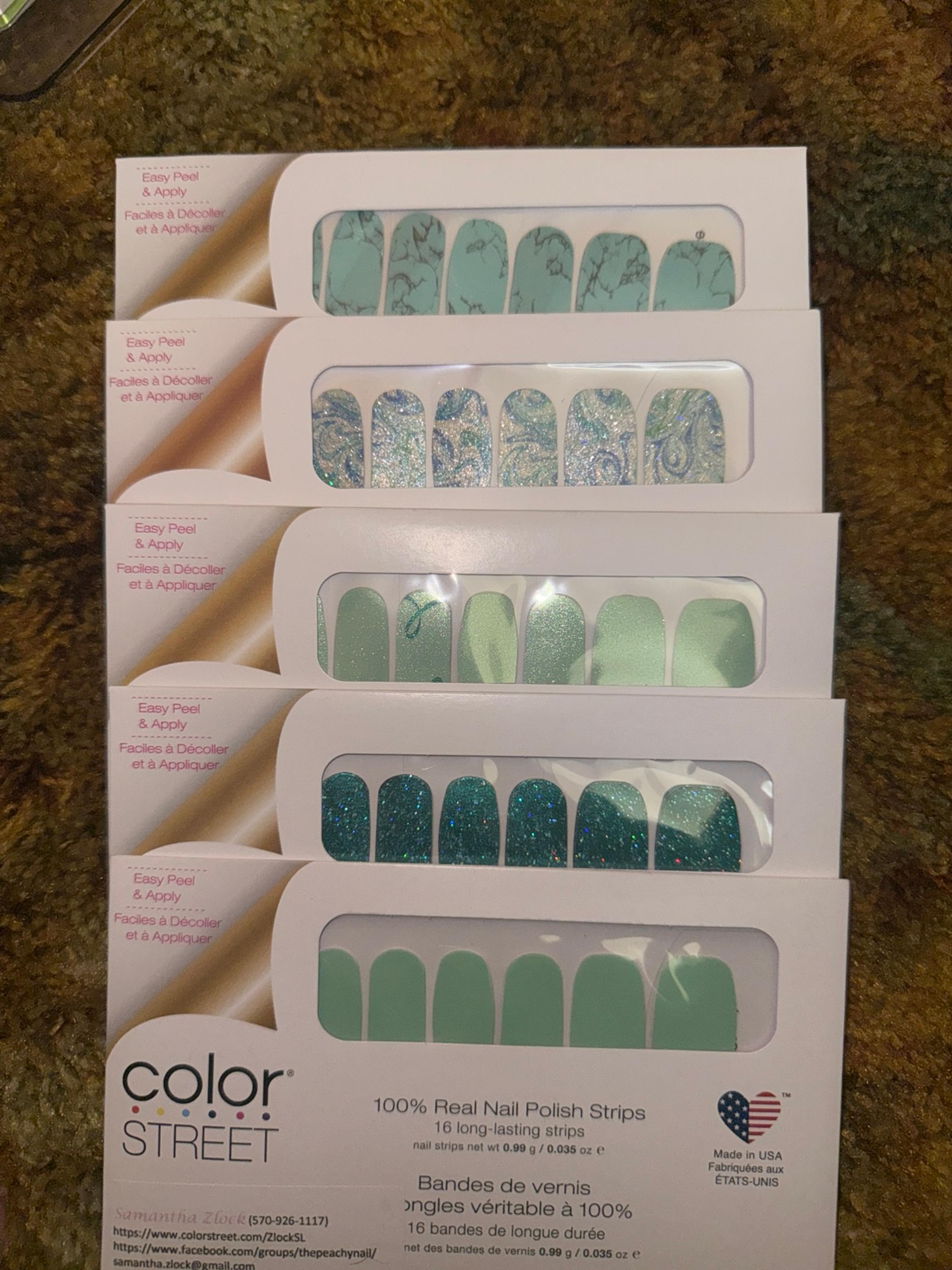 Color Street Teal Bundle
